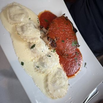 Casa Cosenza - Veal steak with ravioli - Italian Near Me - Oldsmar, Florida