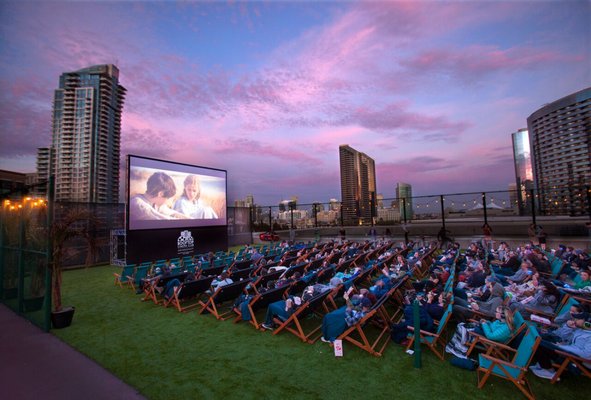 Rooftop Cinema Club Little Italy by null