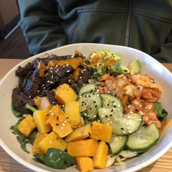 Veggie Grill by Next Level - Korean kimchi beef bowl - Vegan Near Me - San Jose, California Veggie Grill by Next Level - Korean kimchi beef bowl - Vegan Near Me - San Jose, California