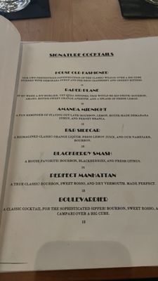Menu photo 3 Bourbon & Boards St. Augustine, FL