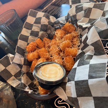 Stray Dog - Garlic Parmesan tots - New American Near Me - Minneapolis, Minnesota