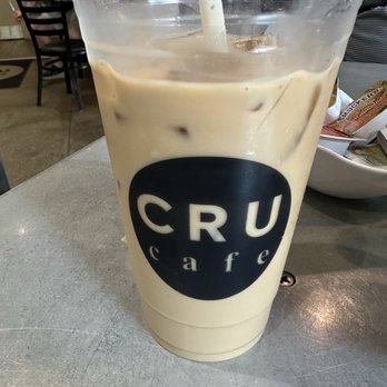 Cru Cafe - Pumpkin iced Coffee - Breakfast & Brunch Near Me - Newport, Rhode Island