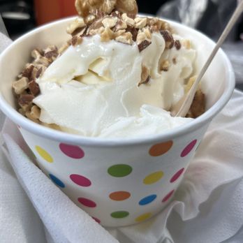 Toot Sweet - Tart flavor in a fun cup w nuts. - Desserts Near Me - San Carlos, California Toot Sweet - Tart flavor in a fun cup w nuts. - Desserts Near Me - San Carlos, California