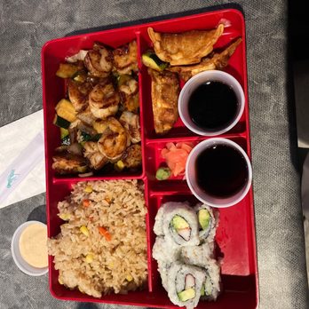Akashi - Shrimp Beto with California rolls - Sushi Bars Near Me - Durham, North Carolina Akashi - Shrimp Beto with California rolls - Sushi Bars Near Me - Durham, North Carolina