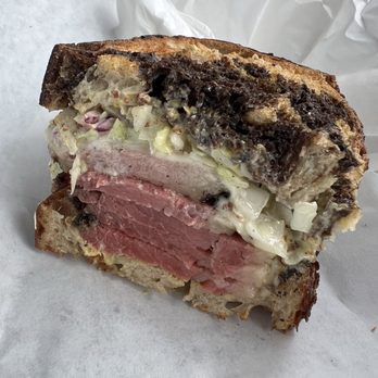 Johnny's Pastrami - Pastrami Sandwich - side view - Sandwiches Near Me - Los Angeles, California Johnny's Pastrami - Pastrami Sandwich - side view - Sandwiches Near Me - Los Angeles, California