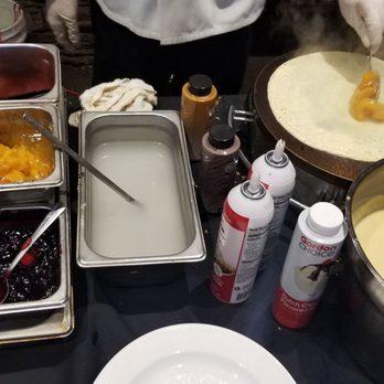 5th Tavern - Crepe-making station. 6.26.21 - New American Near Me - Bloomfield Hills, Michigan