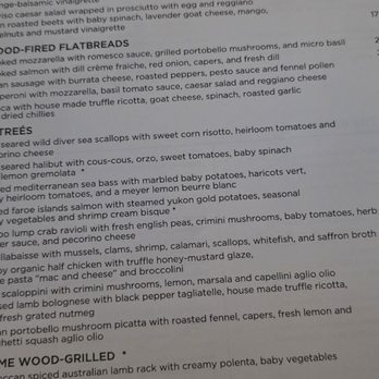 Vintner Grill - Menu - New American Near Me - Las Vegas, Nevada