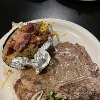 Broadway Bayou - Steak with loaded potato - American Near Me - Sparta, Illinois