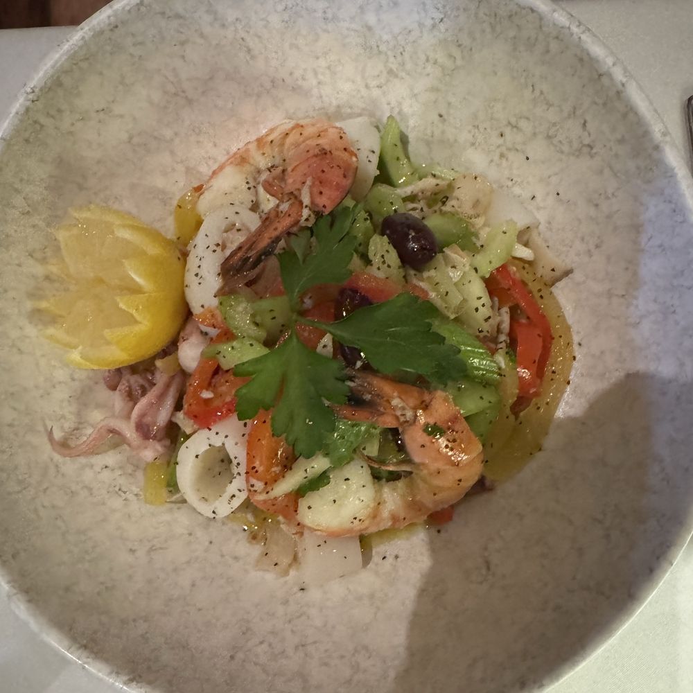 Seafood salad Seafood salad