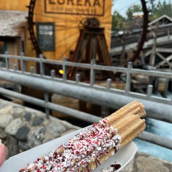 Churro Carts - Peppermint chocolate churro - Desserts Near Me - Anaheim, California