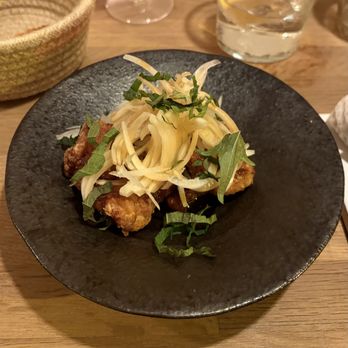Manat - Chicken karaage, sweet onions, shiso - Japanese Near Me - Perpignan, 66