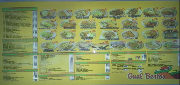 Menu photo 8 Gual Bertos Draper, UT