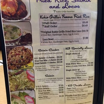 Kuhio Grille - Menu 1 of 5 - October 2016 - VN - Hawaiian Near Me - Hilo, Hawaii Kuhio Grille - Menu 1 of 5 - October 2016 - VN - Hawaiian Near Me - Hilo, Hawaii
