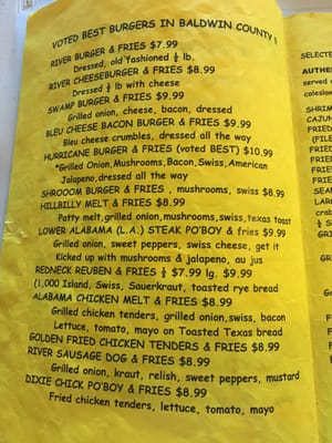 Menu photo 6 Fish River Grill 2 Foley, AL Menu photo 6 Fish River Grill 2 Foley, AL