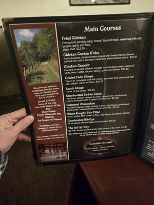 Menu photo 3 Santa Fe Basque Restaurant & Bar Fresno, CA Menu photo 3 Santa Fe Basque Restaurant & Bar Fresno, CA