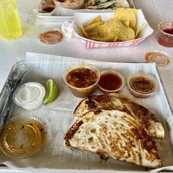 Taco Bros - 2 Birria Flour Quesadillas - Freakin Delicious - Mexican Near Me - Royal Oak, Michigan