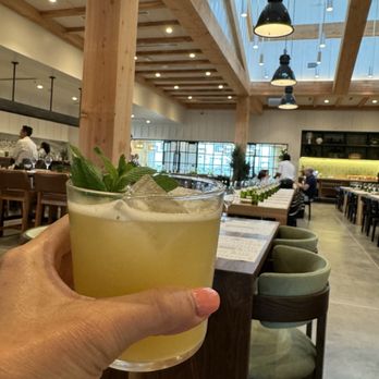 Sixty Vines - One of the two mocktails. They don't offer non-alcoholic wines. - New American Near Me - Orlando, Florida Sixty Vines - One of the two mocktails. They don't offer non-alcoholic wines. - New American Near Me - Orlando, Florida