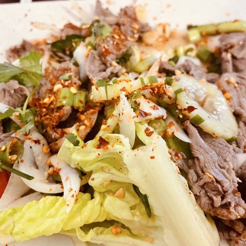Thai Lao Restaurant - 24. Beef Salad (Yum Nuer) - Thai Near Me - Myrtle Beach, South Carolina Thai Lao Restaurant - 24. Beef Salad (Yum Nuer) - Thai Near Me - Myrtle Beach, South Carolina