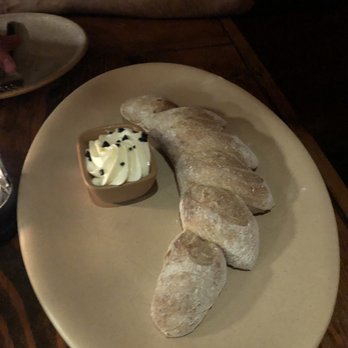 Campfire - Bread with whipped butter and black sea salt - New American Near Me - Carlsbad, California