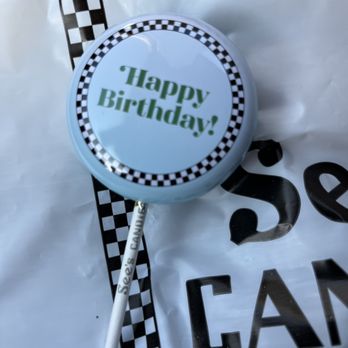 See's Candies - Tin can birthday lollipop - Chocolatiers & Shops Near Me - Rialto, California