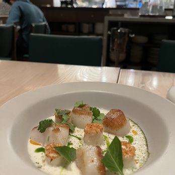Meridian - Sea scallops - New American Near Me - Dallas, Texas