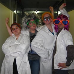 Mystery Cube - Our fantastic team of fabulous scientists!