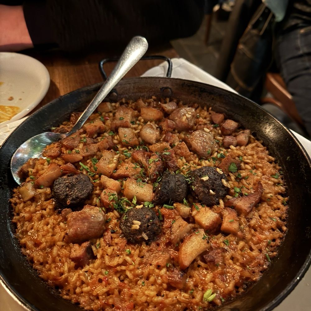 Barcelona Wine Bar - paella salvaje (half $28) - Wine Bars Near Me - New Haven, Connecticut Barcelona Wine Bar - paella salvaje (half $28) - Wine Bars Near Me - New Haven, Connecticut