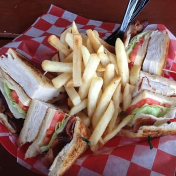 Cafe 27 - Turkey Club... Yummy! - Tiki Bars Near Me - Southwest Ranches, Florida