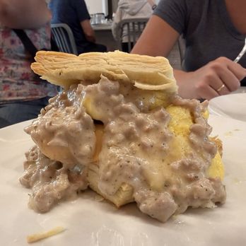 Biscuit Love: Gulch - Sausage Gravy smothered my sandwich - Southern Near Me - Nashville, Tennessee Biscuit Love: Gulch - Sausage Gravy smothered my sandwich - Southern Near Me - Nashville, Tennessee
