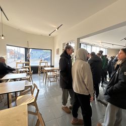 Velodrome Coffee - Seating area