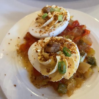 Rose Villa Southern Table & Bar - Deviled eggs. - Southern Near Me - Ormond Beach, Florida Rose Villa Southern Table & Bar - Deviled eggs. - Southern Near Me - Ormond Beach, Florida