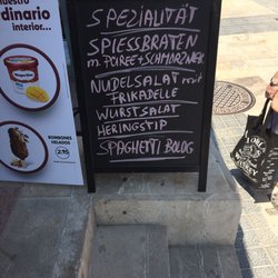 Abel's - Deutsche Mahlzeiten im Angebot. German meals on offer.