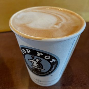 Top Pot Doughnuts - Ovaltine Latte (8 oz.) - Bakeries Near Me - Seattle, Washington Top Pot Doughnuts - Ovaltine Latte (8 oz.) - Bakeries Near Me - Seattle, Washington