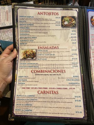 Menu photo 5 Vientos Mexican Grill Sacramento, CA Menu photo 5 Vientos Mexican Grill Sacramento, CA