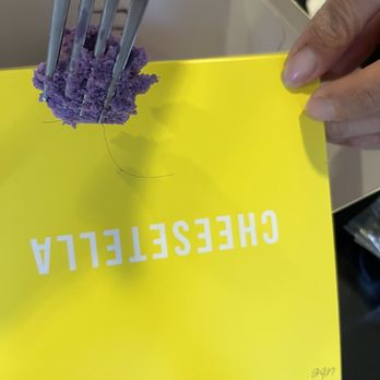 Cheesetella - Hair in Ube Cheesecake - Desserts Near Me - Los Angeles, California