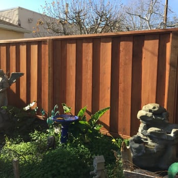 Dave's Landscaping - Back yard side fence installed by Dave's - Landscaping Near Me - Santa Cruz, California