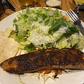 Tavern - Baja Fish Tacos with Salad (instead of Rice and Beans) - New American Near Me - Fort Worth, Texas Tavern - Baja Fish Tacos with Salad (instead of Rice and Beans) - New American Near Me - Fort Worth, Texas