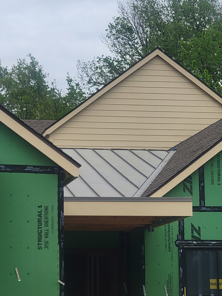 Slide of Metal Roof Production