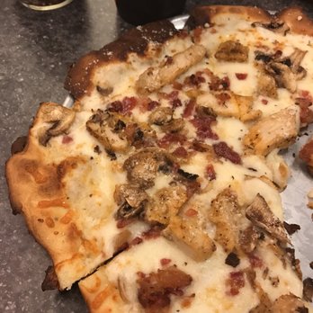 Pie Five Pizza - Of course, I forgot to take the picture until I was halfway done, but you get the idea. - Pizza Near Me - Allen, Texas