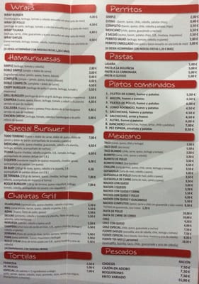Menu photo 2 Daylos Rota, CA Menu photo 2 Daylos Rota, CA
