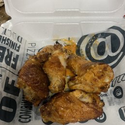 Wings aren't good. 5 for $6. Too big and fatty and mushy