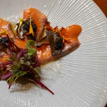 Hummingbird Sushi - Black Truffle Salmon - Japanese Near Me - Seattle, Washington Hummingbird Sushi - Black Truffle Salmon - Japanese Near Me - Seattle, Washington