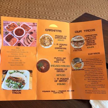 Carnitas Los Reyes - Menu - Food Trucks Near Me - Tucson, Arizona