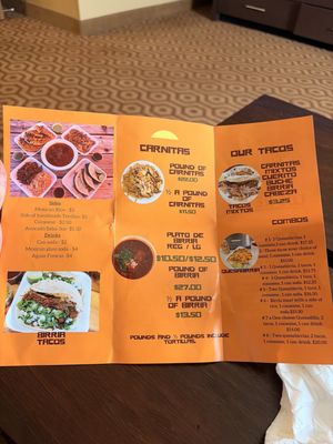 Menu photo 1 Carnitas Los Reyes Tucson, AZ
