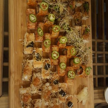 Green Leaf Sushi - Aburi sushi platter - Sushi Bars Near Me - Vancouver, British Columbia