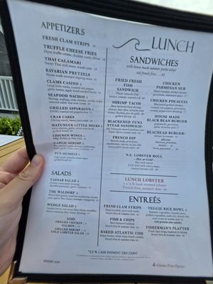 Menu photo 1 The Beachead Block Island, RI Menu photo 1 The Beachead Block Island, RI