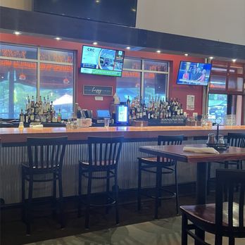 Earth, Wood & Fire - Fallston - Bar Area - Pizza Near Me - Fallston, Maryland