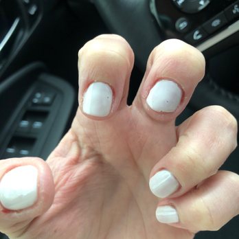 Love Nails - Bubbles, uneven edges... - Nail Salons Near Me - Wellington, Florida Love Nails - Bubbles, uneven edges... - Nail Salons Near Me - Wellington, Florida