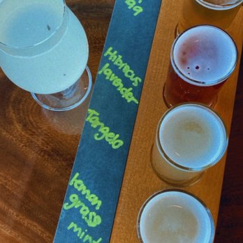 Ola Brew - Hilo - Mmmm one of each of the drinks, and all were great! Tangelo being my fave. - Brewpubs Near Me - Hilo, Hawaii Ola Brew - Hilo - Mmmm one of each of the drinks, and all were great! Tangelo being my fave. - Brewpubs Near Me - Hilo, Hawaii