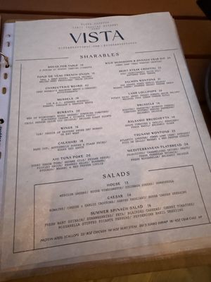 Menu photo 4 Vista Rooftop Ocean City, MD